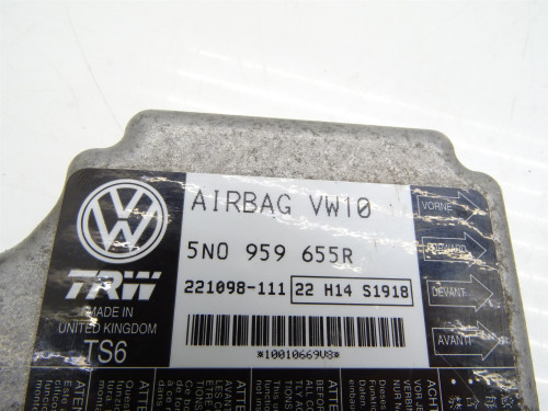 MODUŁ STEROWNIK SENSOR AIRBAG VW Passat B7 5N0959655R - PARTLE.COM - numer części