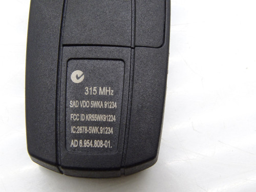 Kluczyk pilot 315 MHz BMW E90 E91 E92 E93 - Oryginalne części PARTLE.COM - transponder