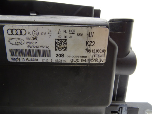 LAMPA PRZEDNIA PRAWA AUDI Q3 8U 11-18 ORYGINALNA PARTLE.COM - numer części