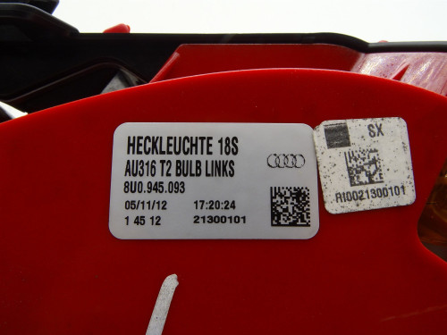 LAMPA TYLNA LEWA BŁOTNIK AUDI Q3 8U 11-18 ORYGINALNA PARTLE.COM - zdjęcie 7 z 7