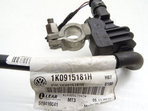 Klema minusowa akumulatora Audi Q3 8U 2.0 TDI 1K0915181H oryginalna używana - PARTLE.COM - nr części