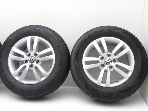 Używane Alufelgi 5x112 R16 215/65R16 5N0601025R VW Tiguan I 5N - PARTLE.COM - rant polerowany 1