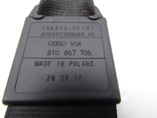 PAS BEZPIECZEŃSTWA LEWY PRZÓD Audi A5 8T Coupe (8T0857705) - Oryginał Używany | PARTLE.COM - zdjęcie 3 z 3