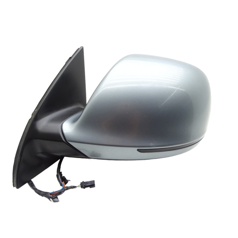 Używane lusterko lewe z kierunkowskazem LY7E 4L2857409D do Audi Q7 4L - PARTLE.COM - przód