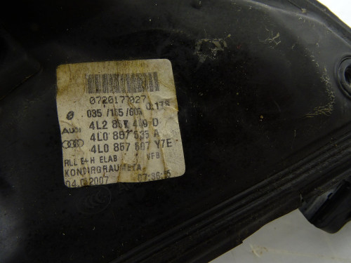 Używane lusterko lewe z kierunkowskazem LY7E 4L2857409D do Audi Q7 4L - PARTLE.COM - tył