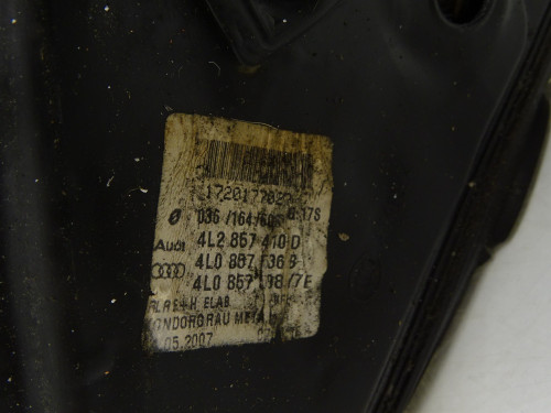 Lusterko prawe Audi Q7 4L z kierunkowskazem LY7E 4L2857410D - PARTLE.COM - ilość pinów