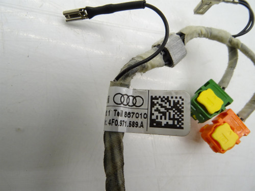 WIĄZKA AIRBAG MULTIFUNKCJA TAŚMA PODUSZKI 4F0971589A Audi Q7 4L - Używane Oryginalne Części PARTLE.COM - wtyczka