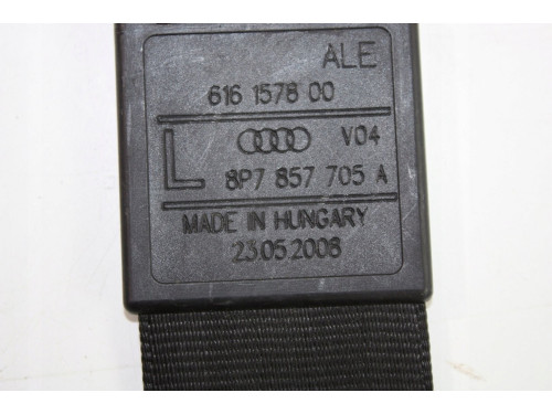 Oryginalny Lewy Przedni Pas Bezpieczeństwa Audi A3 8P FL Cabrio 8P7857705A - PARTLE.COM - zdjęcie 4 z 4