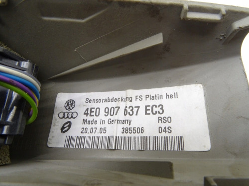 Używany Czujnik Wilgoci Audi A8 D3 4E0907637EC | Oryginalne Części PARTLE.COM - zdjęcie 5 z 6