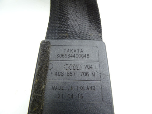 Pas bezpieczeństwa prawy przód Audi A6 C7 4G8857706M oryginalna używana część PARTLE.COM - zdjęcie 4 z 4