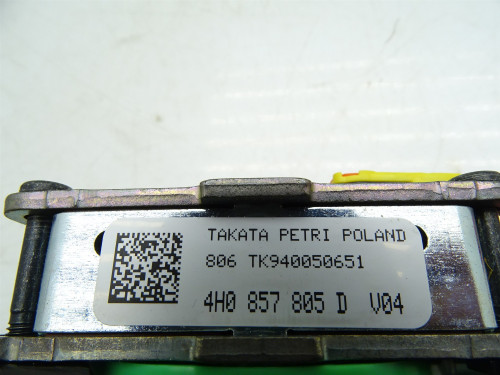 Pas bezpieczeństwa prawy tył Audi A8 D4 4H 4H0857805D oryginalna część używana PARTLE.COM - numer części
