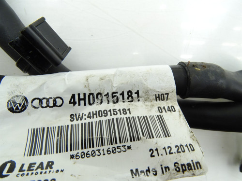 Przewód klema minusowa 4H0915181 Audi A8 D4 3.0 TDI – oryginalne części używane | PARTLE.COM - nr części