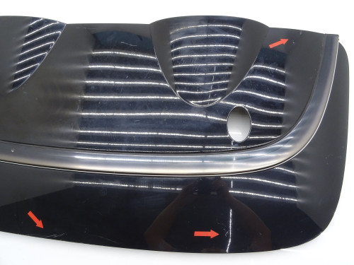 Oryginalna Klapa Dachu Pokrywa Cabrio Mercedes CLK W209 do Malowania - PARTLE.COM - zdjęcie 9 z 15