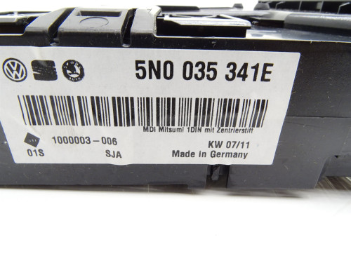 CZYTNIK MODUŁ INTERFACE KOSTKA 5N0035341E VW Scirocco III 1K8 - Używane Części PARTLE.COM - zdjęcie 5 z 6