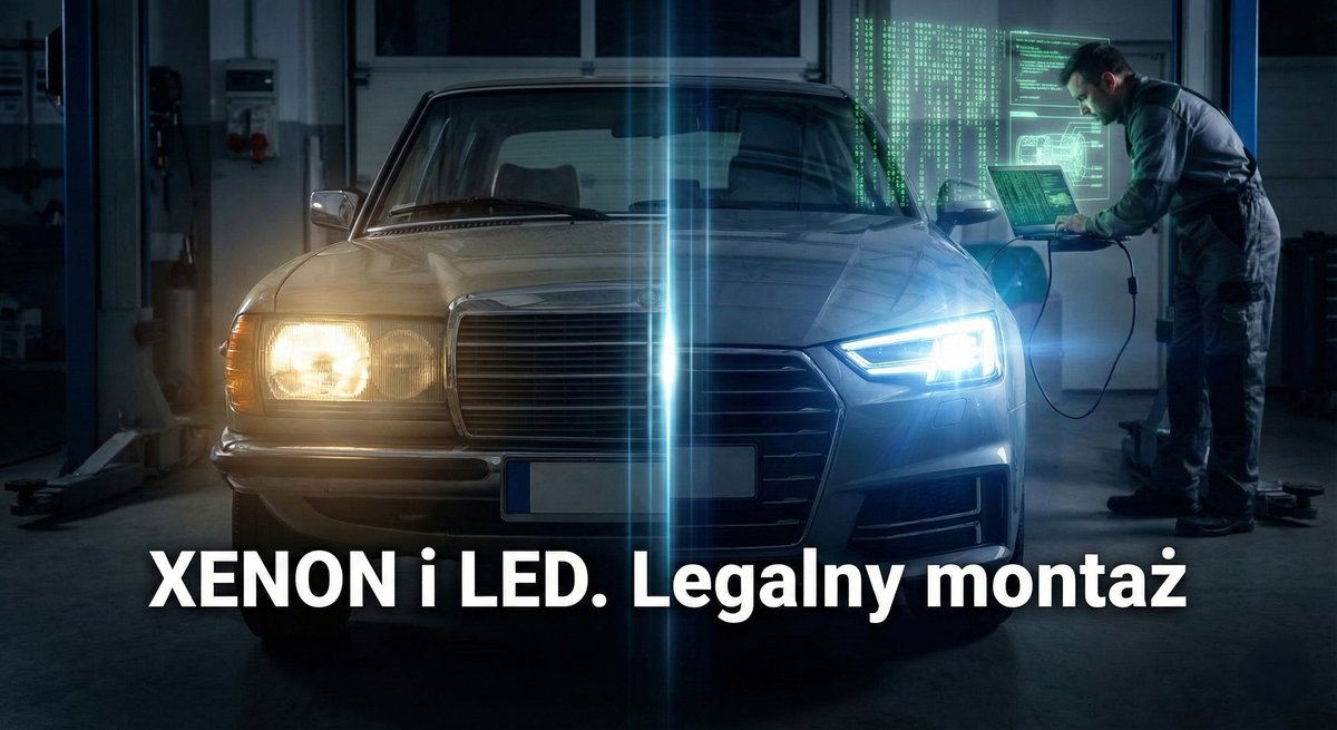 Zmiana lamp ze zwykłych na Xenon/LED