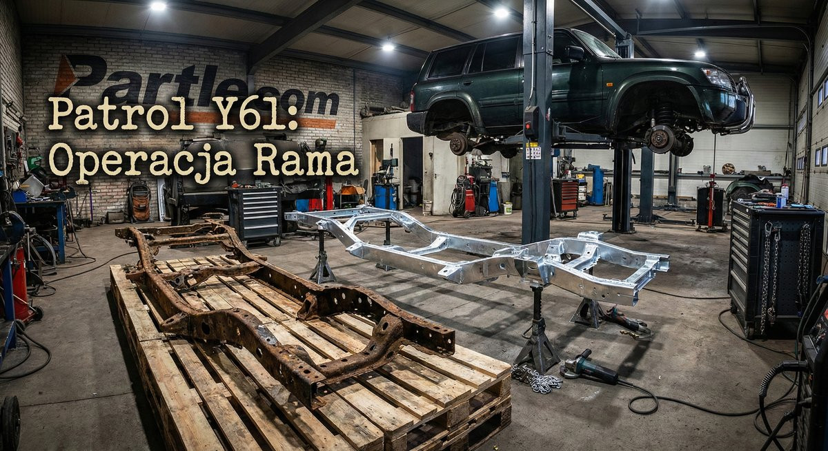 Wymiana ramy w Nissanie Patrolu Y61 (GU3 / GU4). Reanimacja trupa czy budowa czołgu na nowo? Analiza opłacalności.