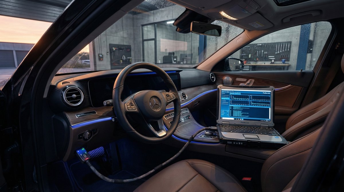 Diagnostyka Mercedes: Star Diagnosis, Xentry czy OBD2? Jak zacząć?