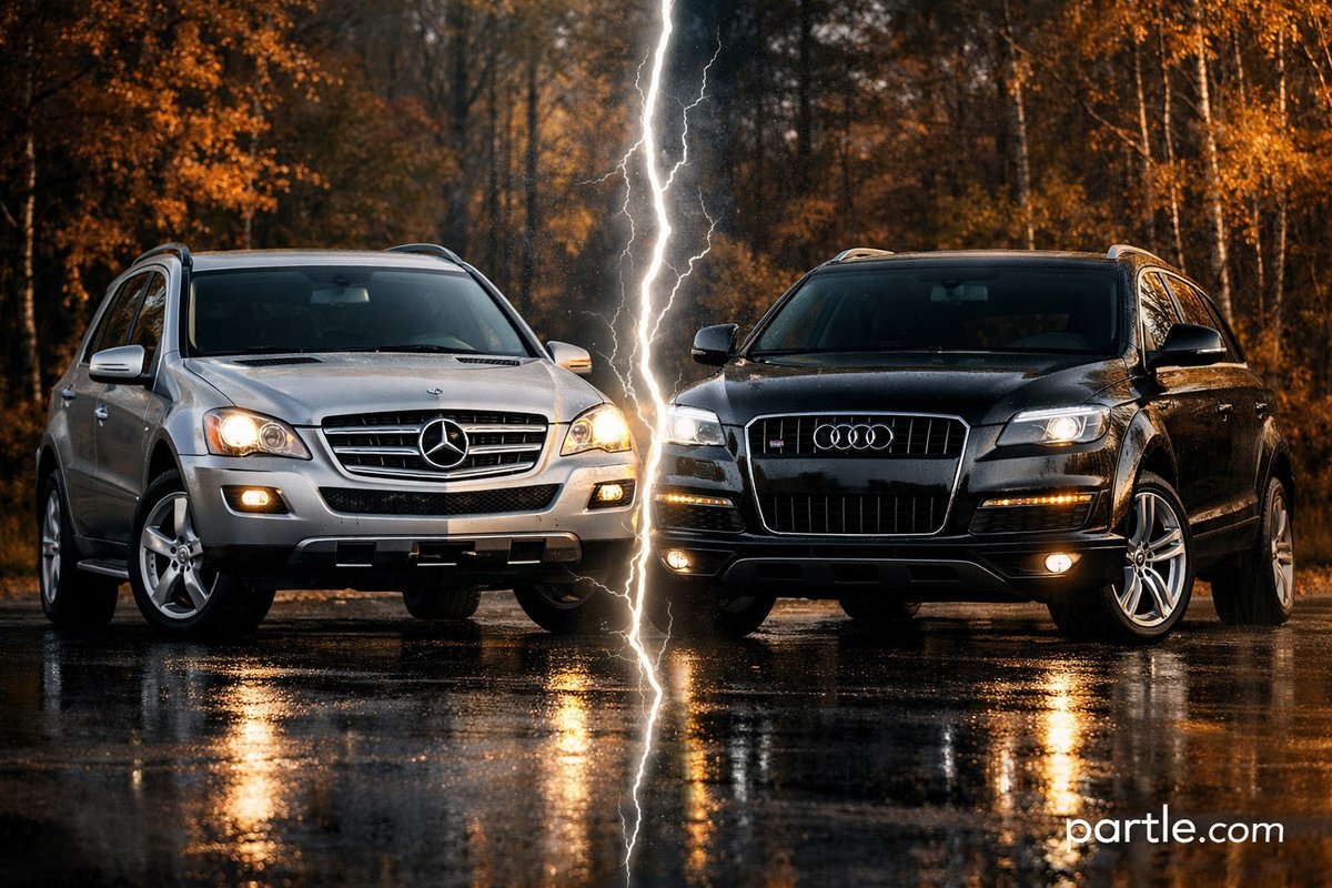 Mercedes ML W164 czy Audi Q7 4L? Starcie niemieckich tytanów wagi ciężkiej