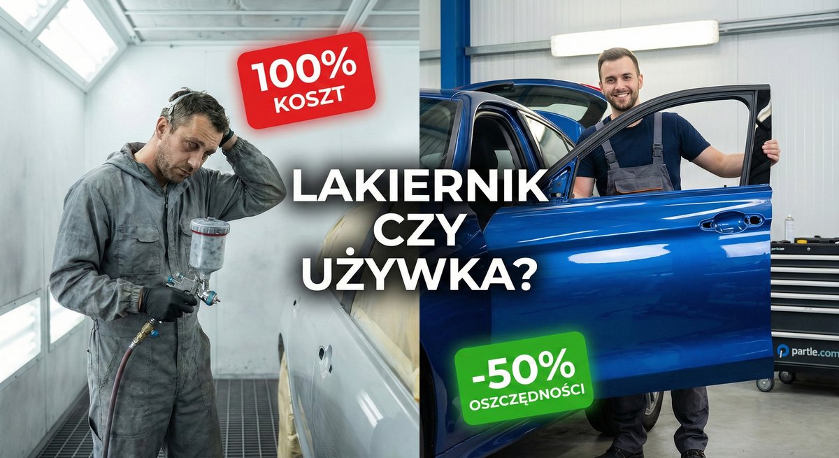 Części w kolorze nadwozia – oszczędność czy mit? Jak ocenić stan lakieru na zdjęciach?