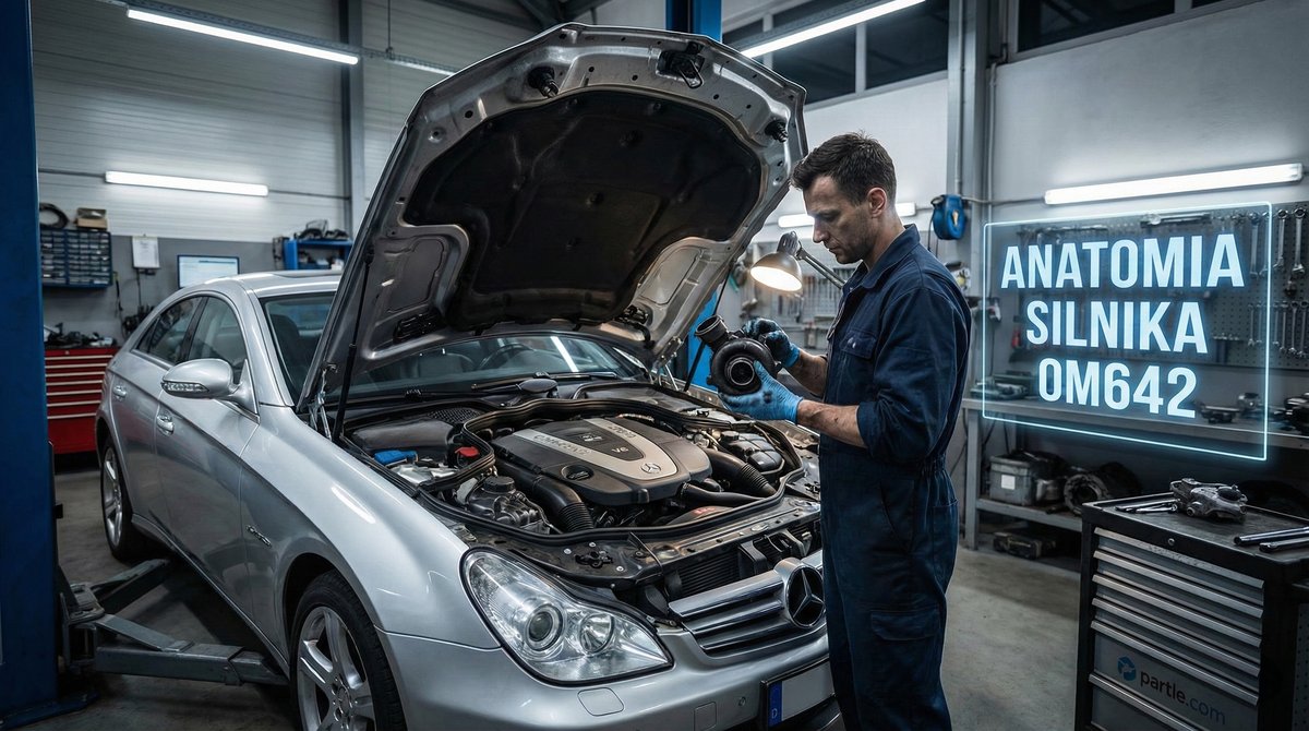 Silnik 3.0 V6 CDI OM642 w Mercedesie CLS C219 – anatomia, diagnoza i "typowe" bolączki. Raport z kanału.