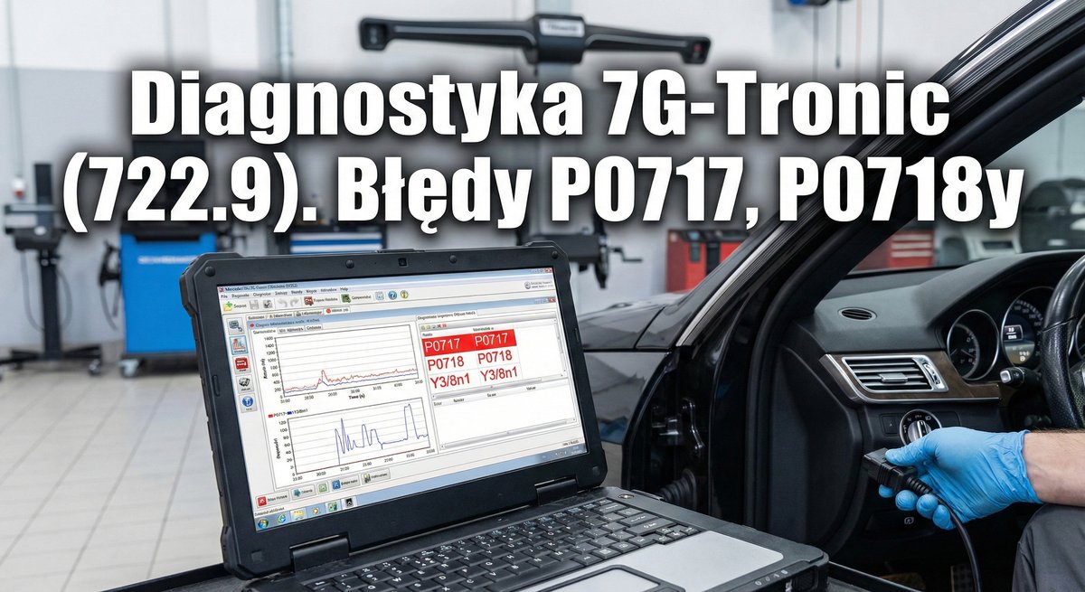 Diagnostyka 7G-Tronic (722.9) – Rozszyfrowujemy Kody Błędów i Tryb Awaryjny (Y3/8n1, Y3/8n2)