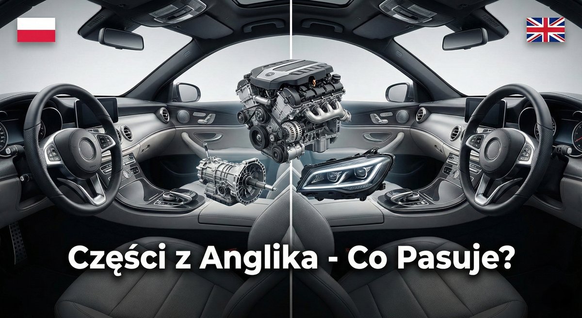 Części z anglika do europejczyka – co pasuje, a co jest nielegalne?