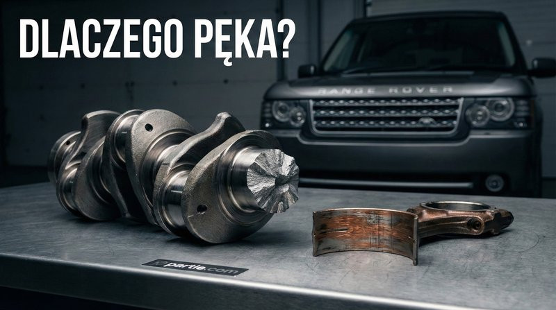 Pęknięty wał korbowy w 3.0D V6 – inżynieryjna analiza "pięty achillesowej" brytyjskich limuzyn
