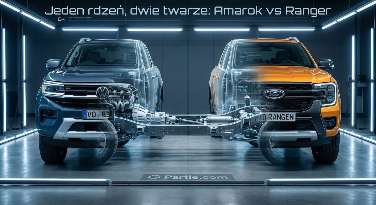 Amrok Ranger Części VW Amarok II a Ford Ranger – Kto kogo skopiował? Prawda o ...