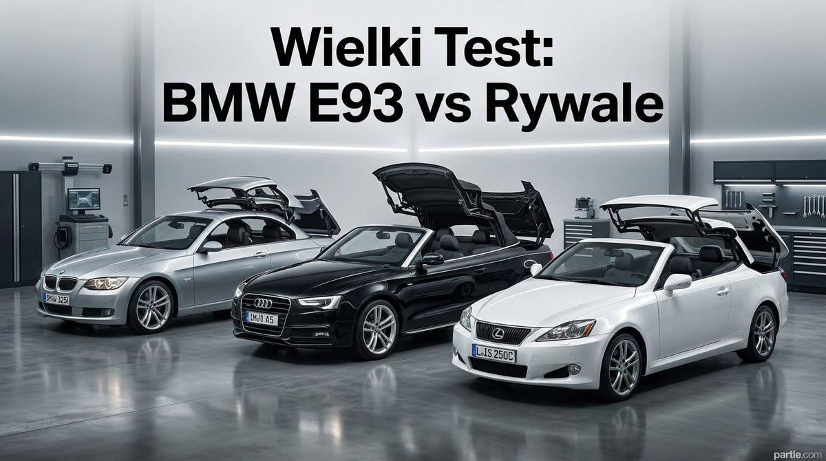 BMW 325i E93 opinie vs Audi A5 i Lexus IS 250C