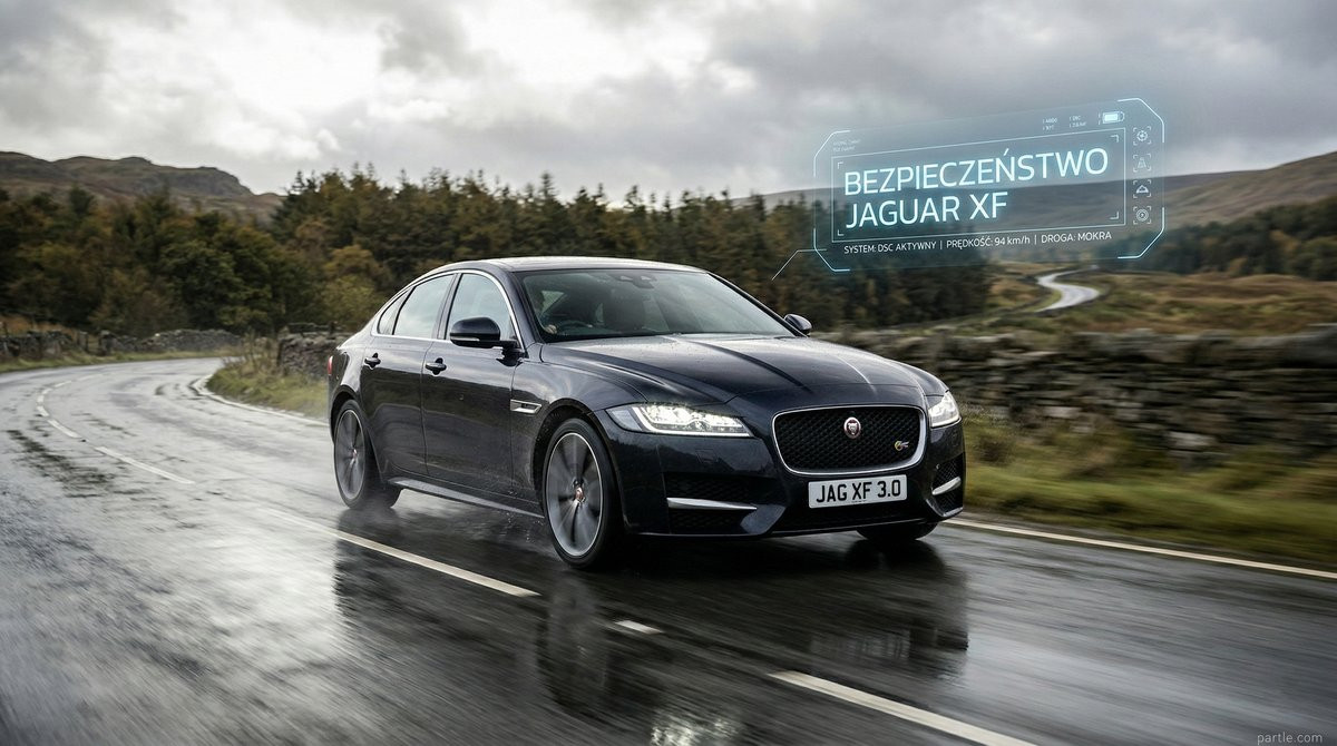 Bezpieczeństwo w Jaguar XF 3.0D V6 – Systemy, Konstrukcja, Części