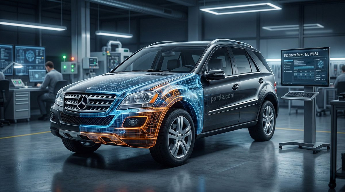 Mercedes ML 280 CDI - bezpieczeństwo, analiza i testy