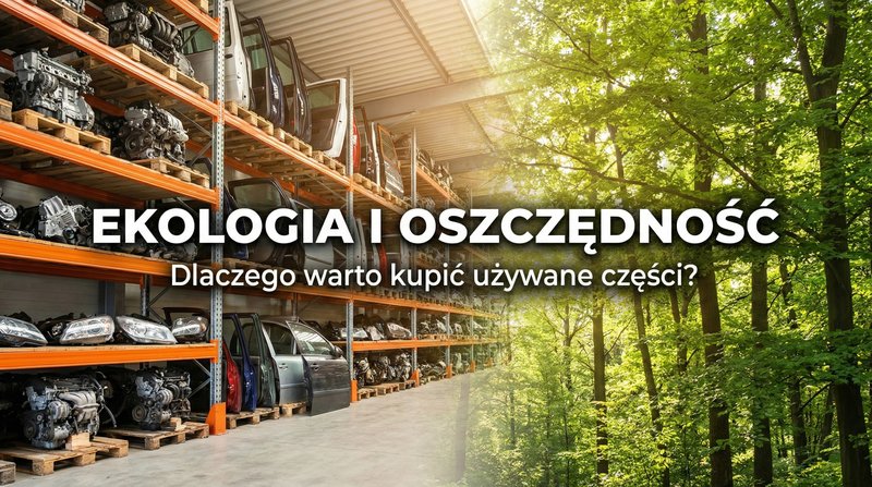 Używane części samochodowe – dlaczego to najbardziej EKO wybór?