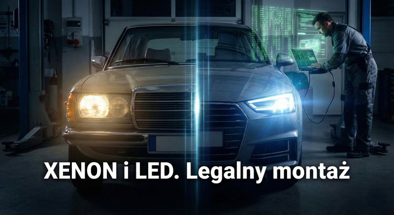Zmiana lamp ze zwykłych na Xenon/LED