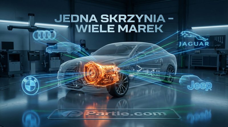 Tiptronic i S-tronic poza Audi: Wielka lista marek i modeli, które dzielą te same skrzynie