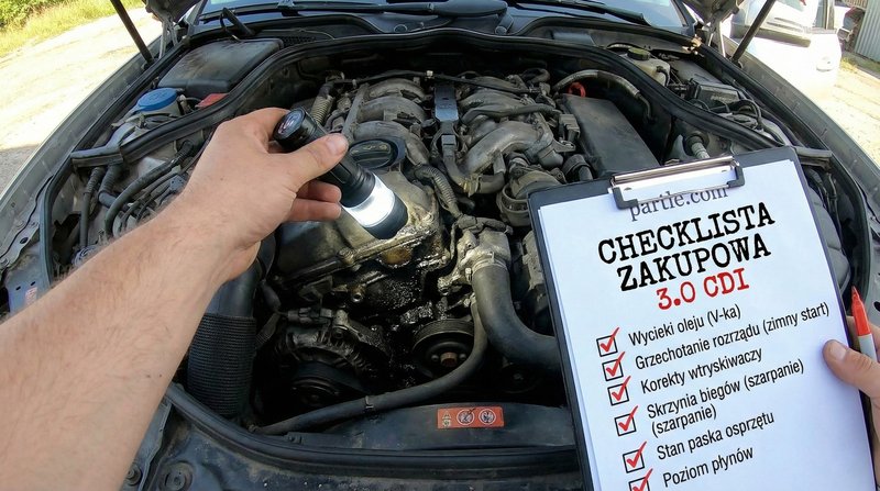 Kupujesz Mercedesa z silnikiem 3.0 V6 CDI (OM642)? Oto lista kontrolna, która uratuje Twój portfel.