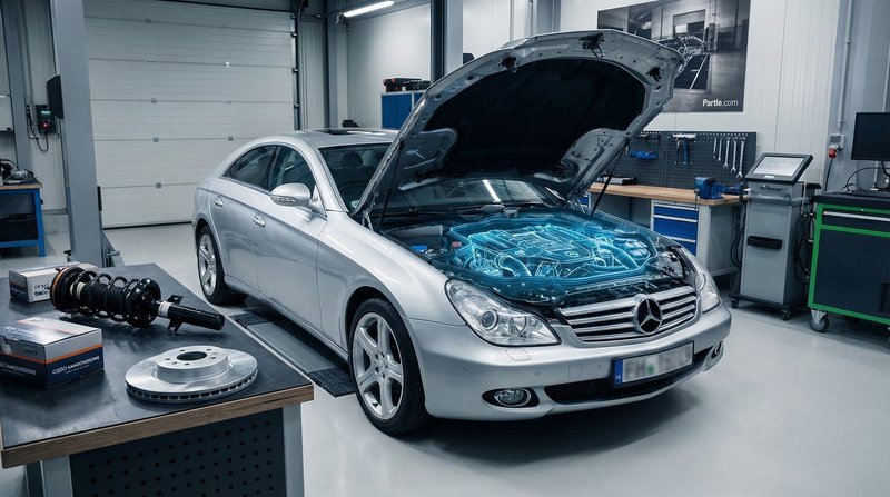 Mercedes CLS C219 – ikona stylu czy tykająca bomba? Analiza modelu, silników i typowych usterek