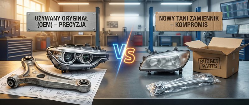 Oryginał używany vs Nowy zamiennik