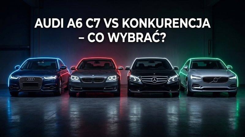 Konkurencja dla Audi A6 C7– co wybrać? Analiza rywali i kosztów