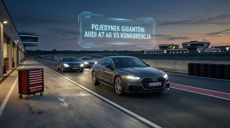 Audi A7 4G porównanie z konkurencją: Mercedes CLS i BMW 6 Gran Coupe