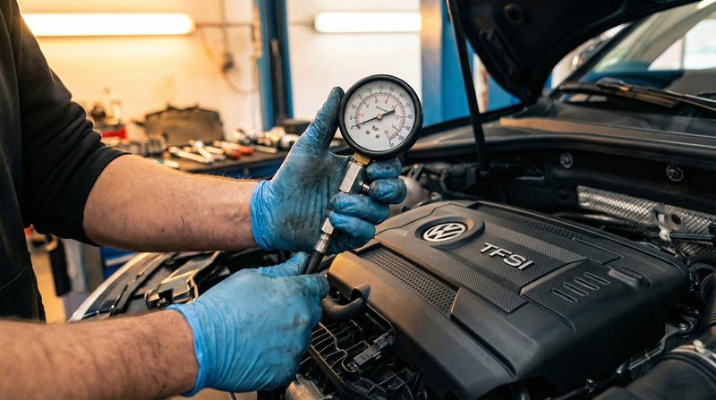 Ciśnienie sprężania silników VAG – Tabele wartości