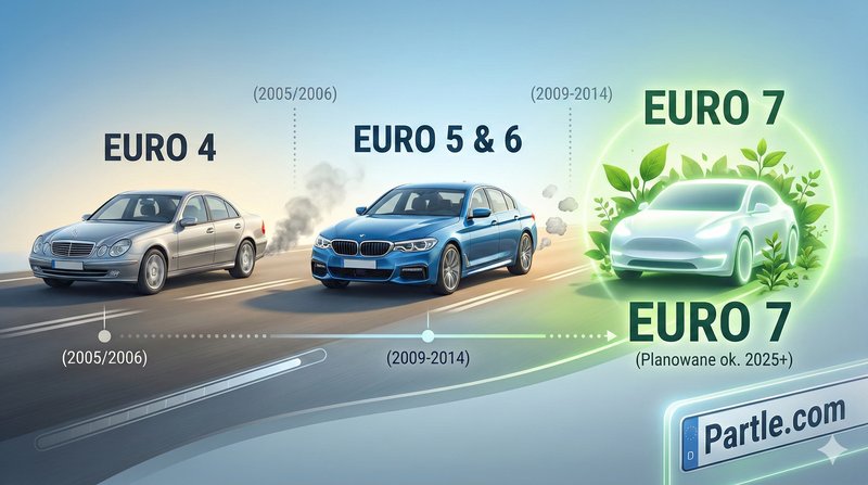 Normy spalin Euro – od Euro 4 do Euro 7. Ewolucja, która zmieniła silniki