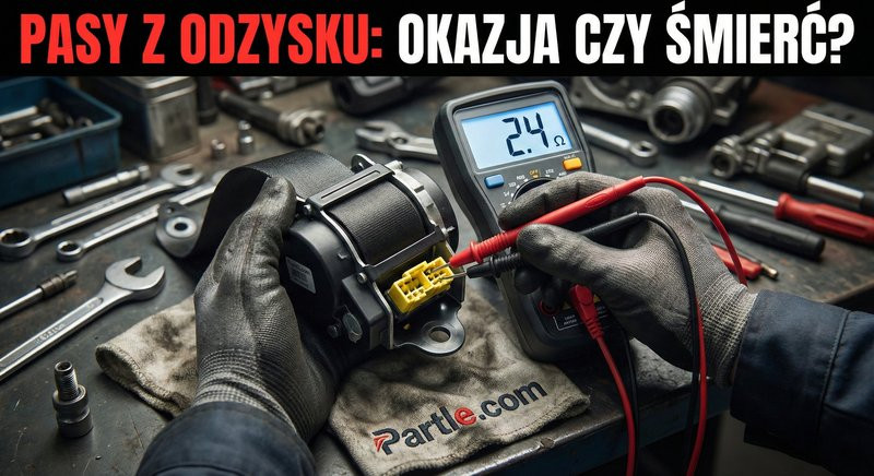 Używane pasy bezpieczeństwa – jak sprawdzić napinacz i nie kupić śmiecia?