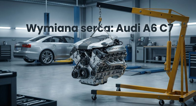 Wymiana silnika Audi A6 C7 – inżynieryjne wyzwanie czy rutynowa naprawa? Przewodnik eksperta