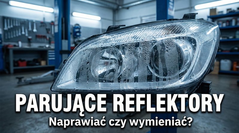 Parujące reflektory – awaria czy fizyka?