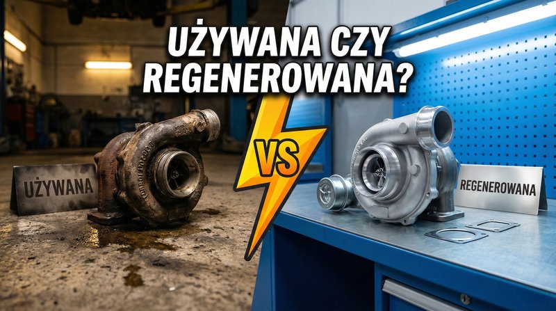 Części regenerowane vs używane – turbiny i wtryski. Co się opłaca?