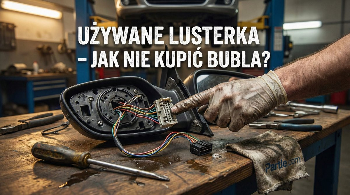 Używane lusterka samochodowe – jak kupić oryginał i nie wpaść na minę?