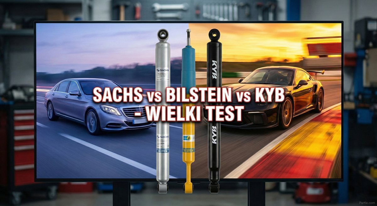 Sachs, Bilstein czy KYB? Wielki test amortyzatorów. Co siedzi w Twoim zawieszeniu?