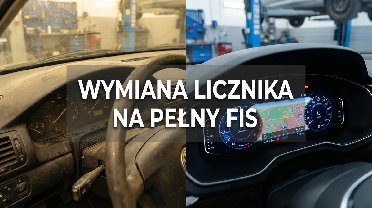 Wymiana licznika na pełny FIS – dobór, montaż i kodowanie IMMO
