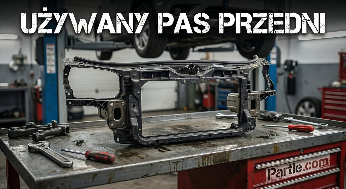 Używany pas przedni – oryginał czy zamiennik? Jak kupić, żeby pasowało (i nie pękło przy montażu)