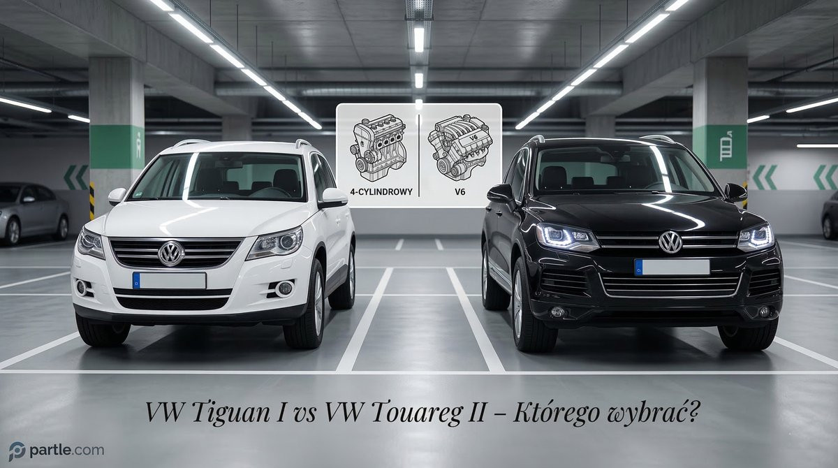 VW Tiguan I vs VW Touareg II – Który SUV Volkswagena wybrać?